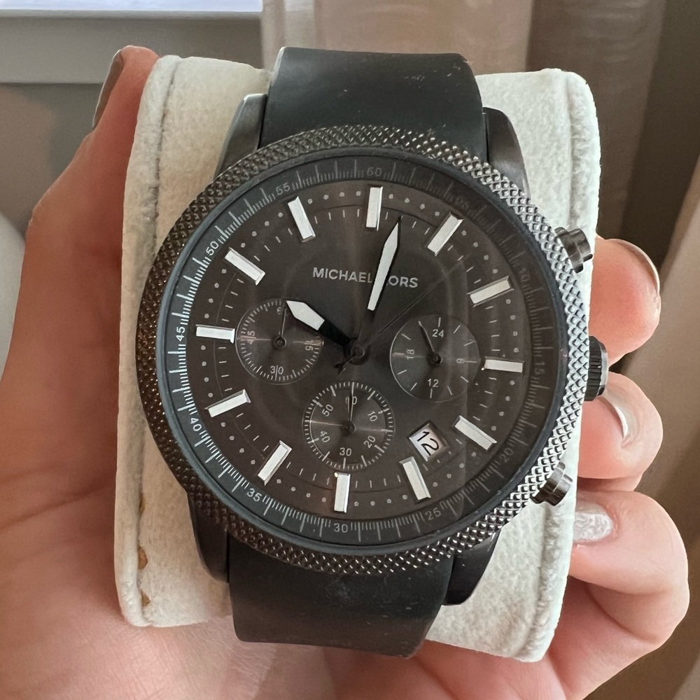 Michael Kors leather watch